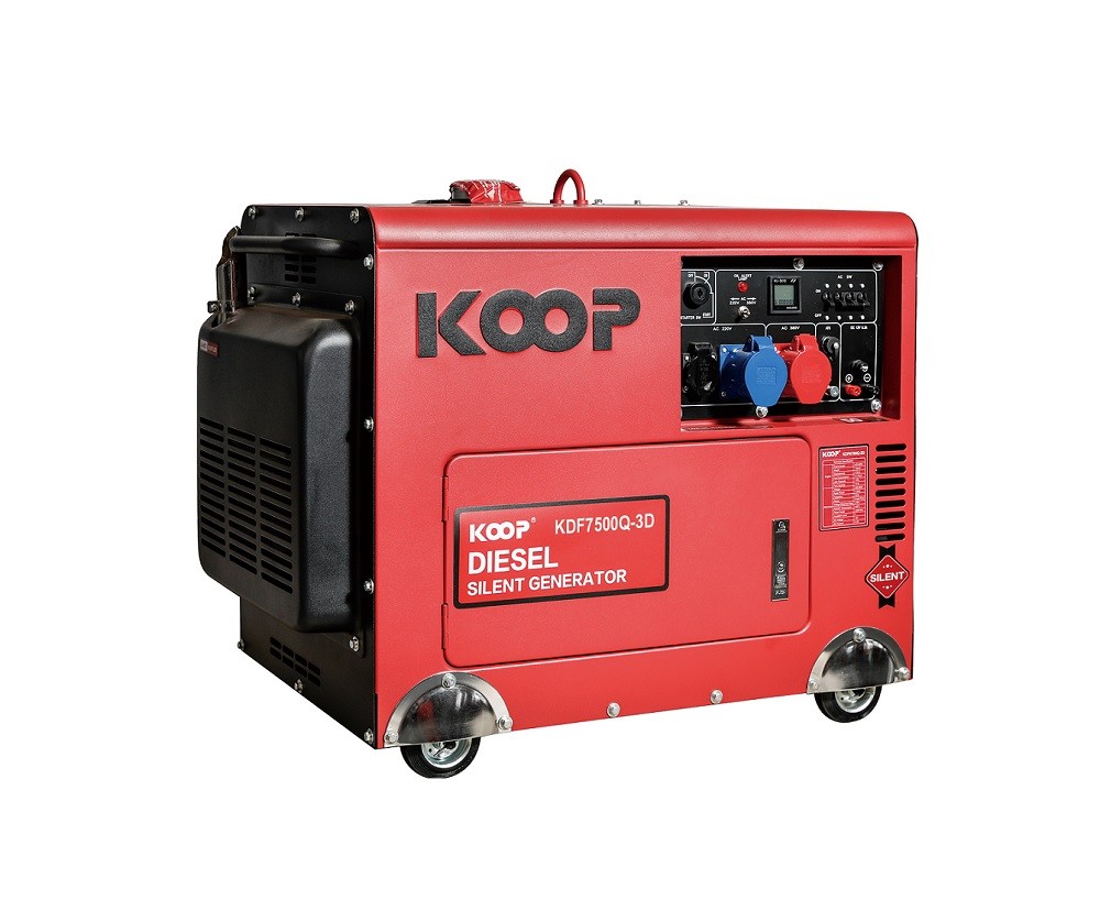 Generator Səssiz Dizel Koop KDF 7500Q 3 faz