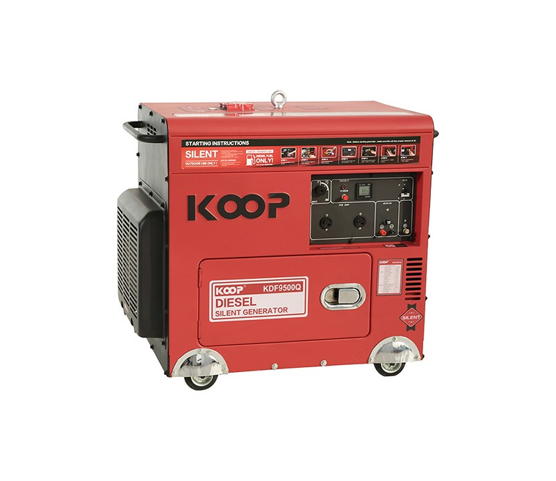 Generator  Səssiz Dizel Koop KDF 9500Q